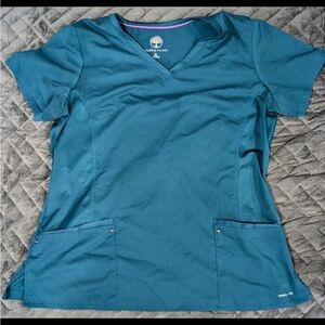 Caribbean blue XL petite scrubs